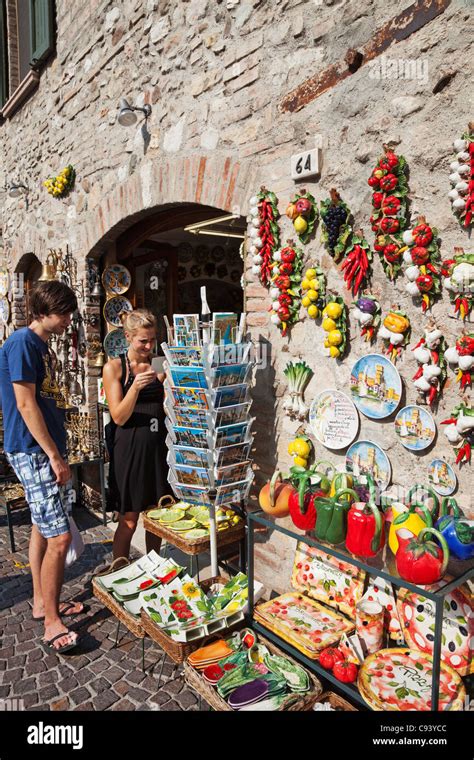 lake garda italy shopping.